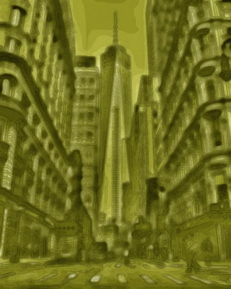 The matcha look on a street scene, recovered exactly